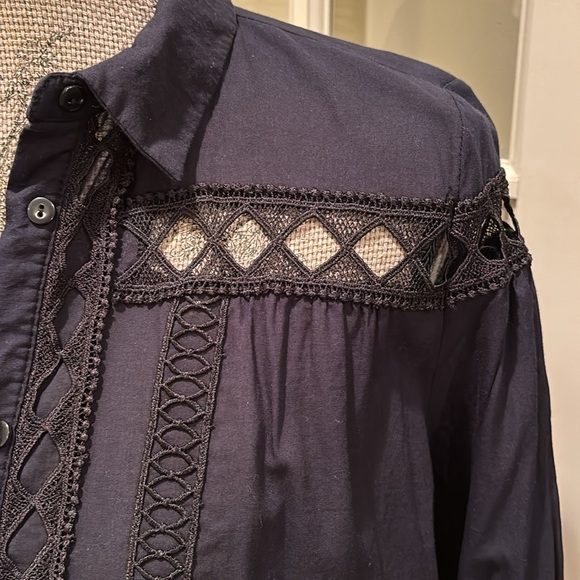 ZARA contrasting poplin dress - Picture 8 of 11